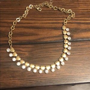 jcrew factory rhinestone necklace